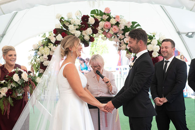 Weddings at Luna Park in the Garden Terrace