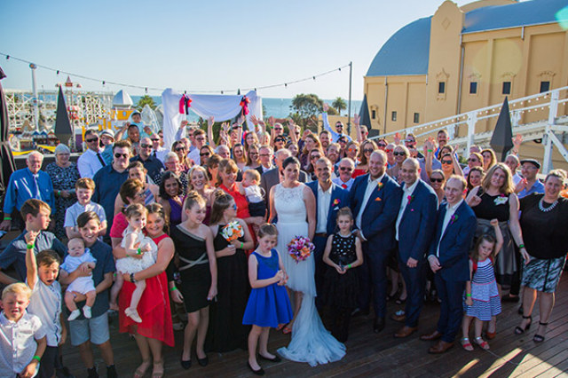 Weddings on Luna Park's Moon Deck